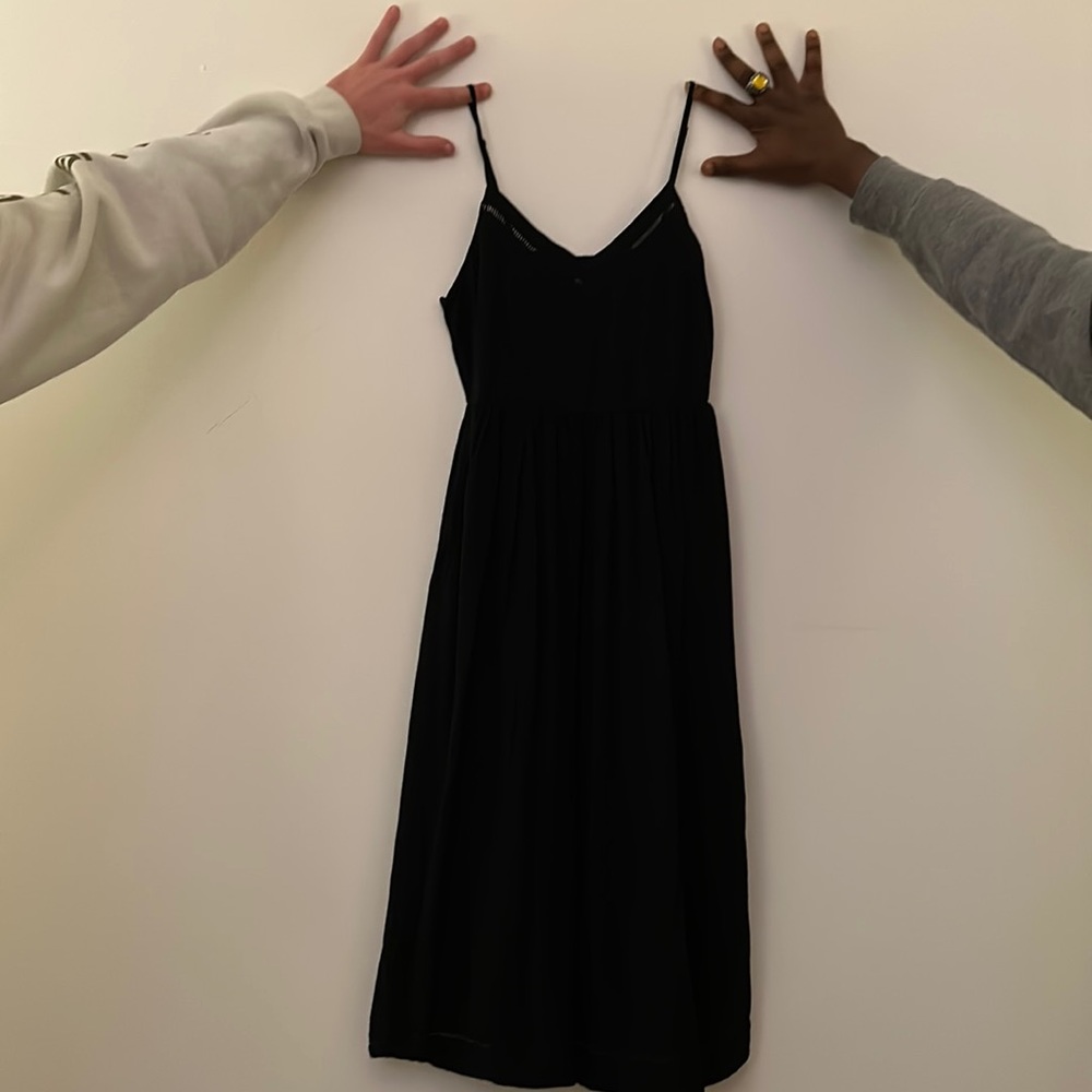 Black oldnavy midi dress